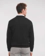 RUSSELL V-neck Knitted Pullover Pullovers personalisierbar