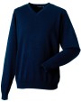 Truien RUSSELL V-neck Knitted Pullover voor bedrukking &amp; borduring