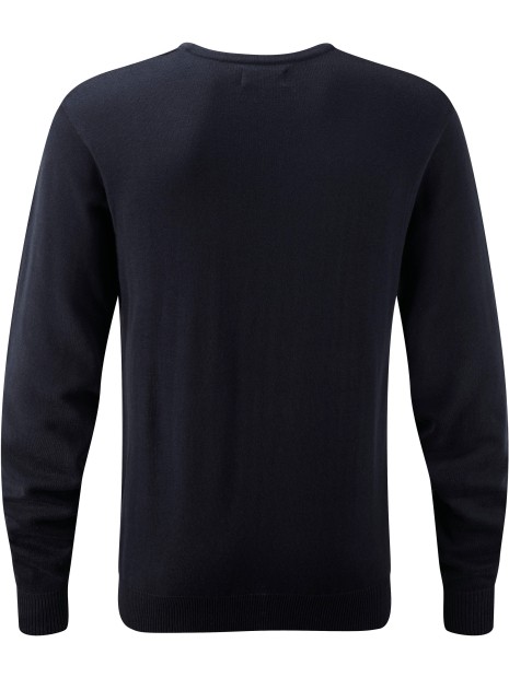 RUSSELL Pullover homme col v /api/colors/dac7f052-16c9-4080-ba5c-aefc702fb74b personnalisable