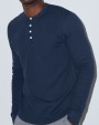 AMERICAN APPAREL Unisex Baby Thermal L/S Henley T-Shirts personalisierbar