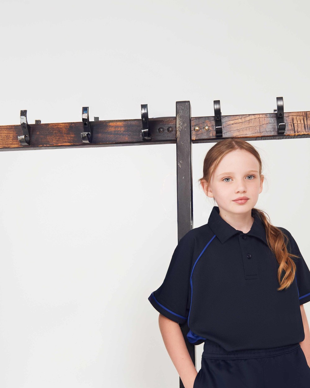 FINDEN-HALES Kids piped performance polo Poloshirts personalisierbar