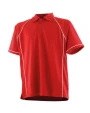 Polo's FINDEN-HALES Kids piped performance polo voor bedrukking &amp; borduring