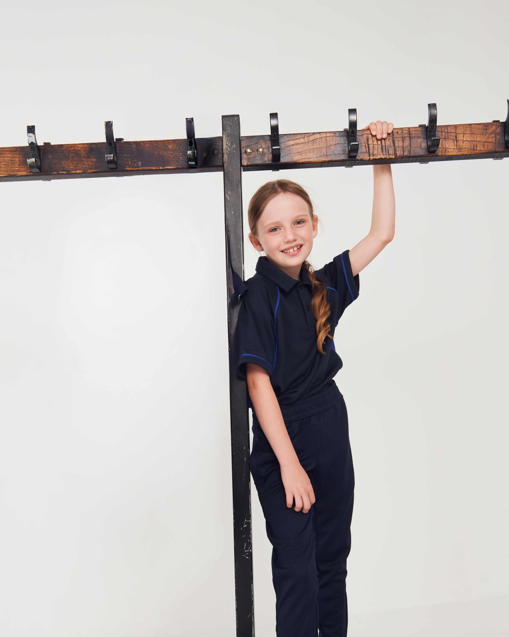 Polo's FINDEN-HALES Kids piped performance polo voor bedrukking &amp; borduring