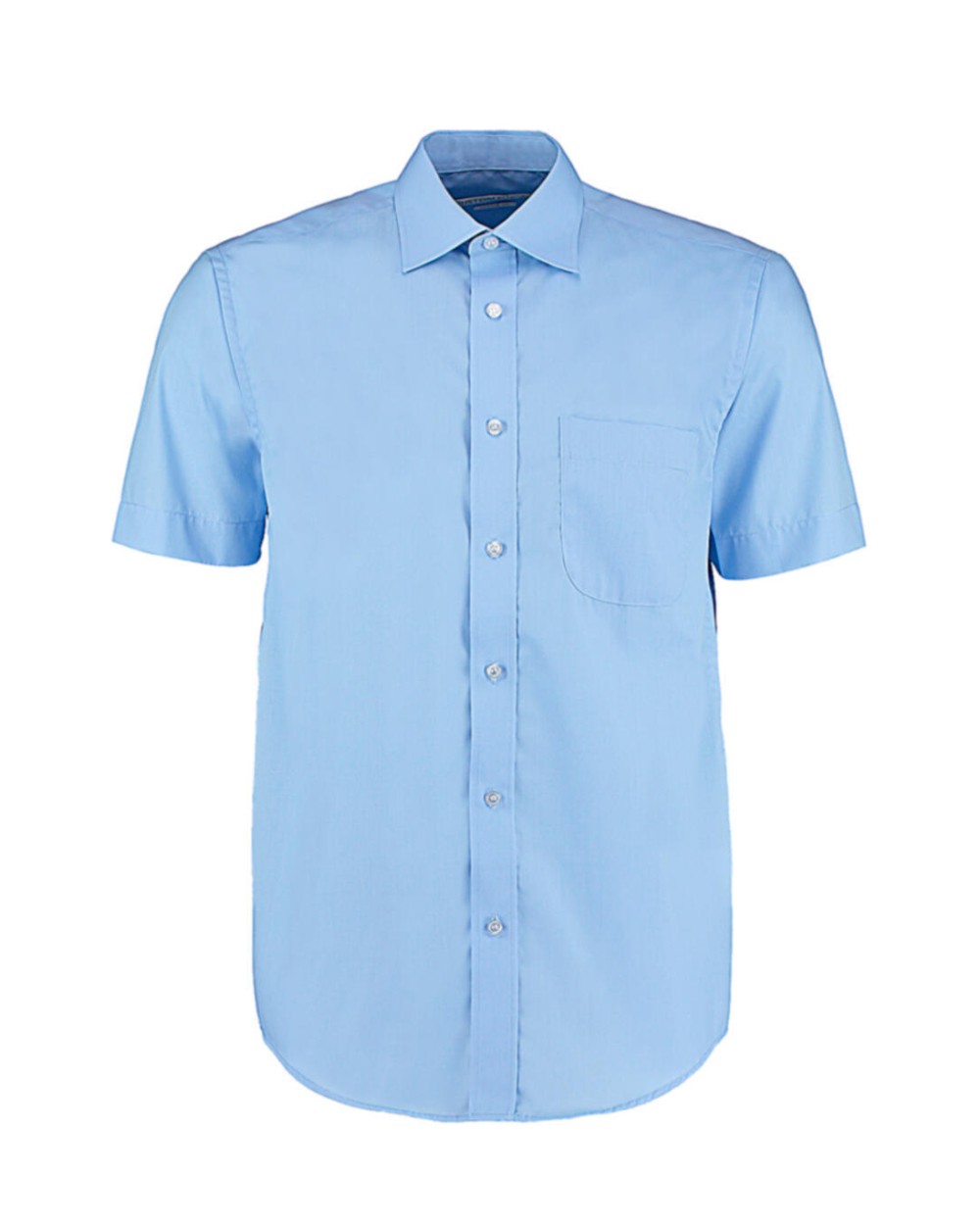 KUSTOM KIT Classic Fit Business Shirt SSL Hemden personalisierbar