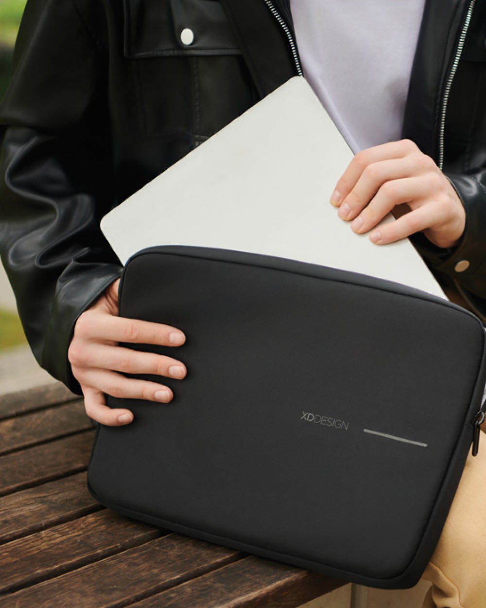 Tassen & Zakken 4DO XD Design 14" Laptophoes voor bedrukking &amp; borduring