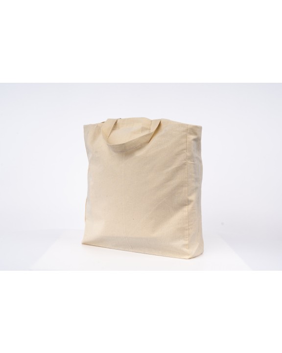 PRINTWEAR Cotton Bag Side Fold Short Handles Taschen personalisierbar