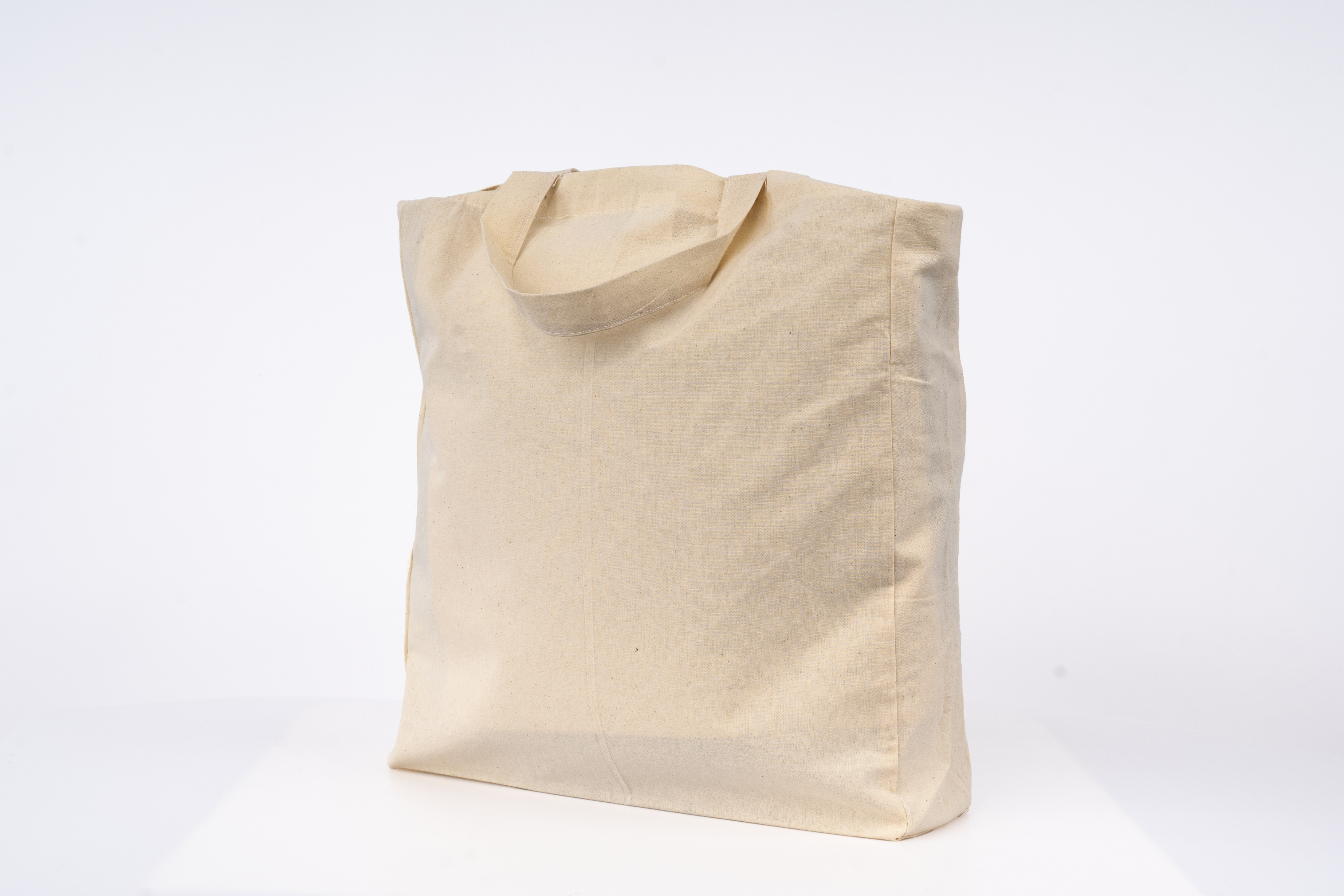 Tassen & Zakken PRINTWEAR Cotton Bag Side Fold Short Handles voor bedrukking &amp; borduring