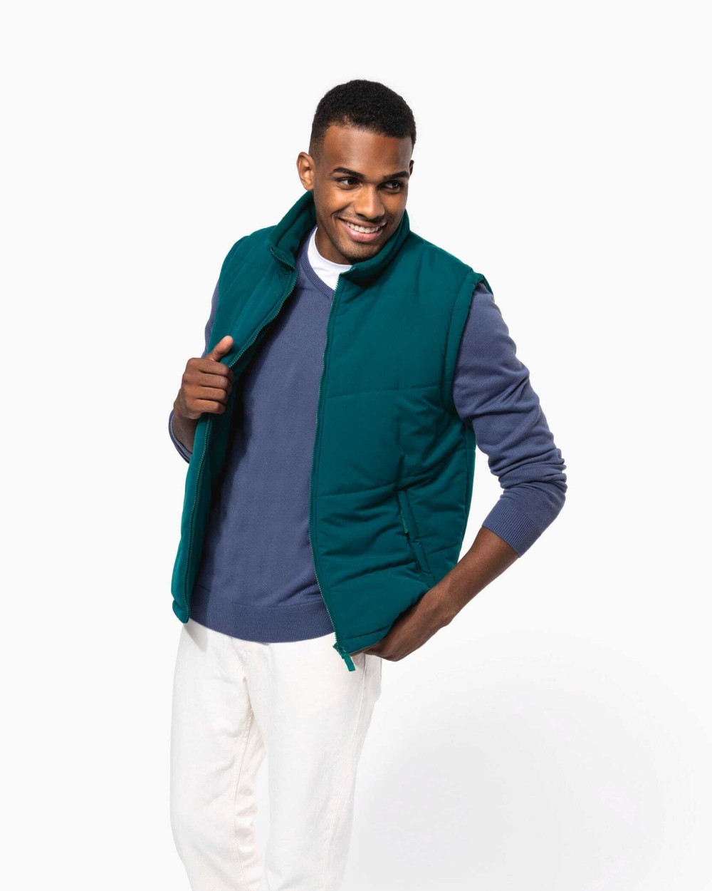 Vestes personnalisable KARIBAN Bodywarmer doublé polaire unisexe