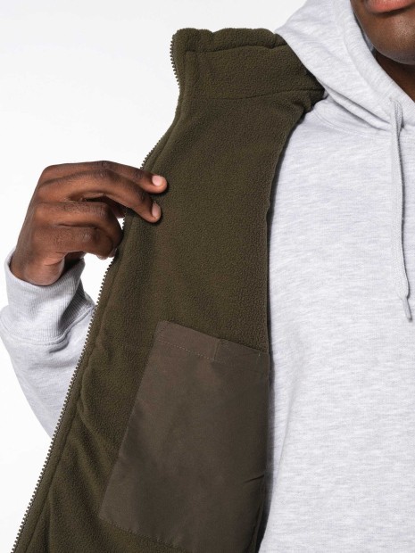 Vestes à personnaliser KARIBAN Bodywarmer doublé polaire unisexe 