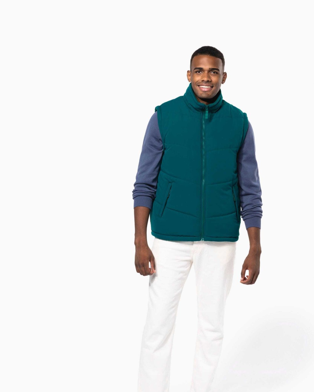 Vestes personnalisable KARIBAN Bodywarmer doublé polaire unisexe