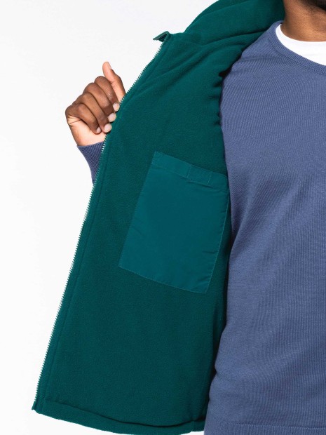 Vestes à personnaliser KARIBAN Bodywarmer doublé polaire unisexe 