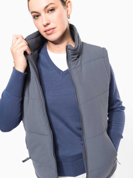 Vestes à personnaliser KARIBAN Bodywarmer doublé polaire unisexe 