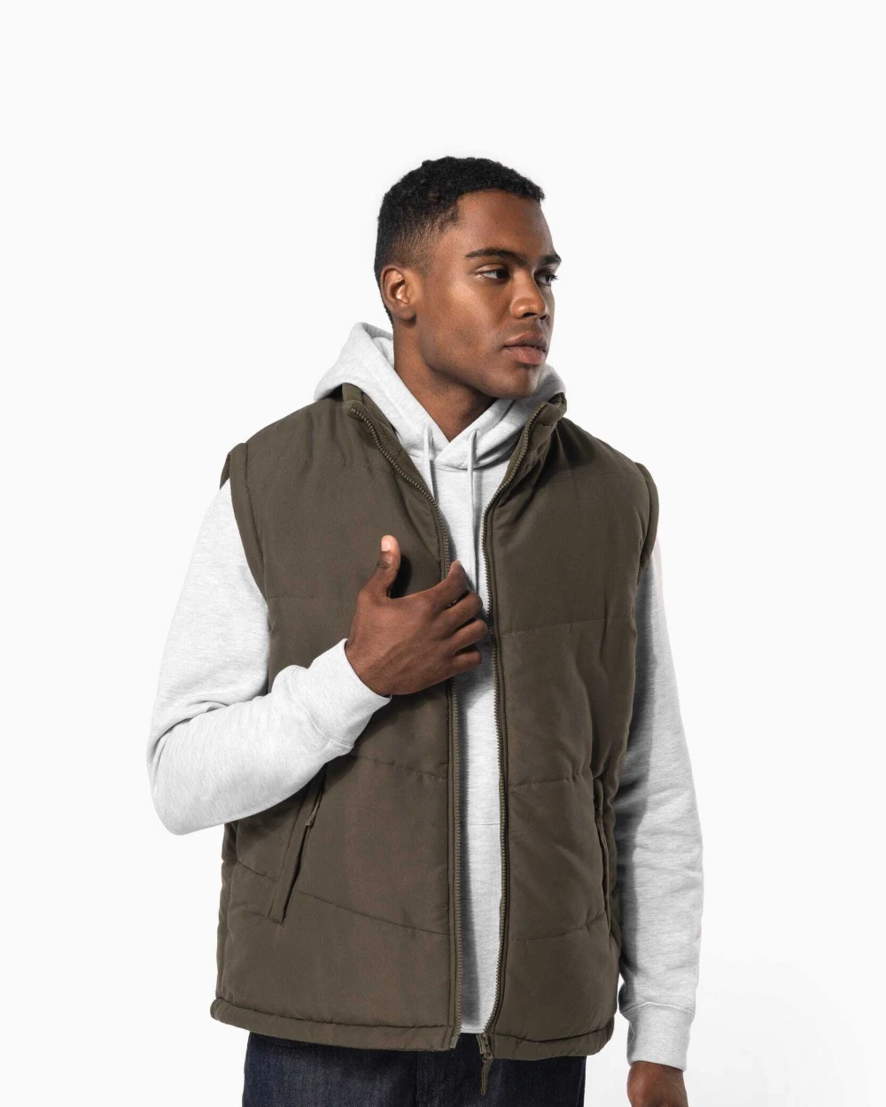 Vestes personnalisable KARIBAN Bodywarmer doublé polaire unisexe