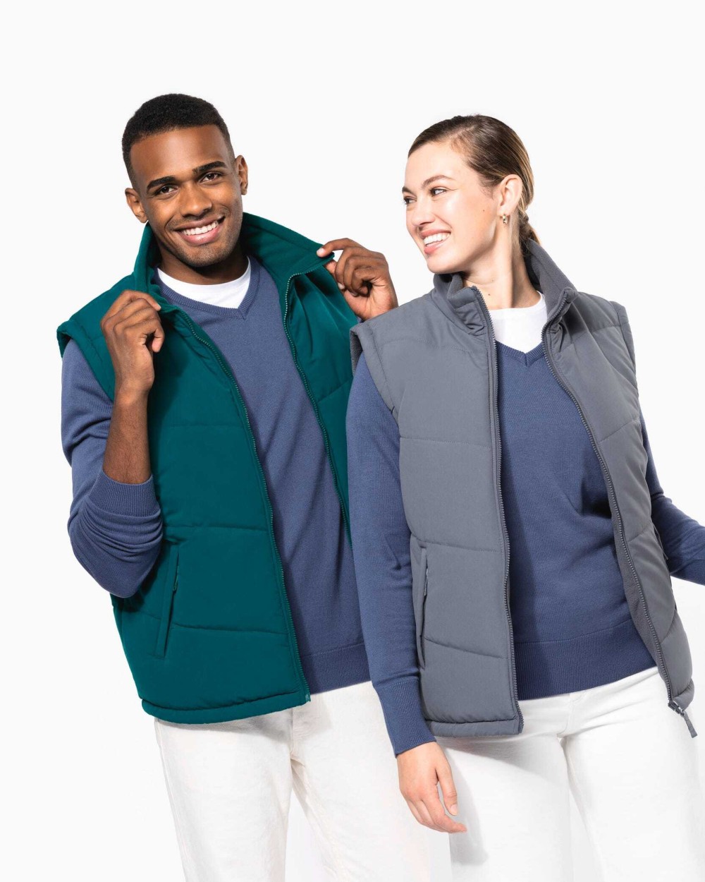 Vestes personnalisable KARIBAN Bodywarmer doublé polaire unisexe