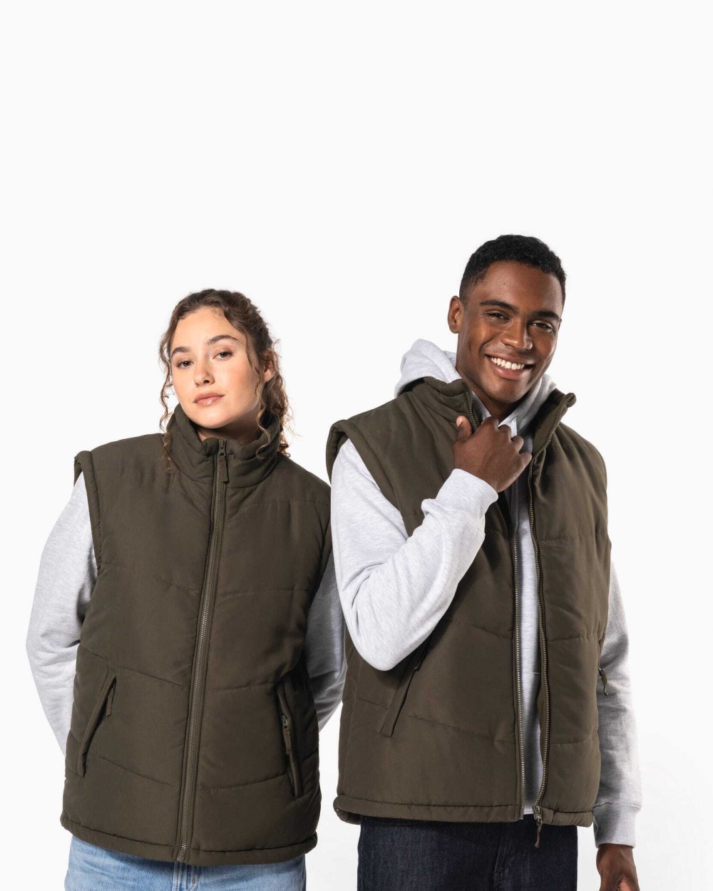 Vestes personnalisable KARIBAN Bodywarmer doublé polaire unisexe
