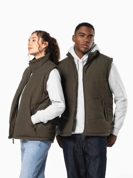 Vestes à personnaliser KARIBAN Bodywarmer doublé polaire unisexe 
