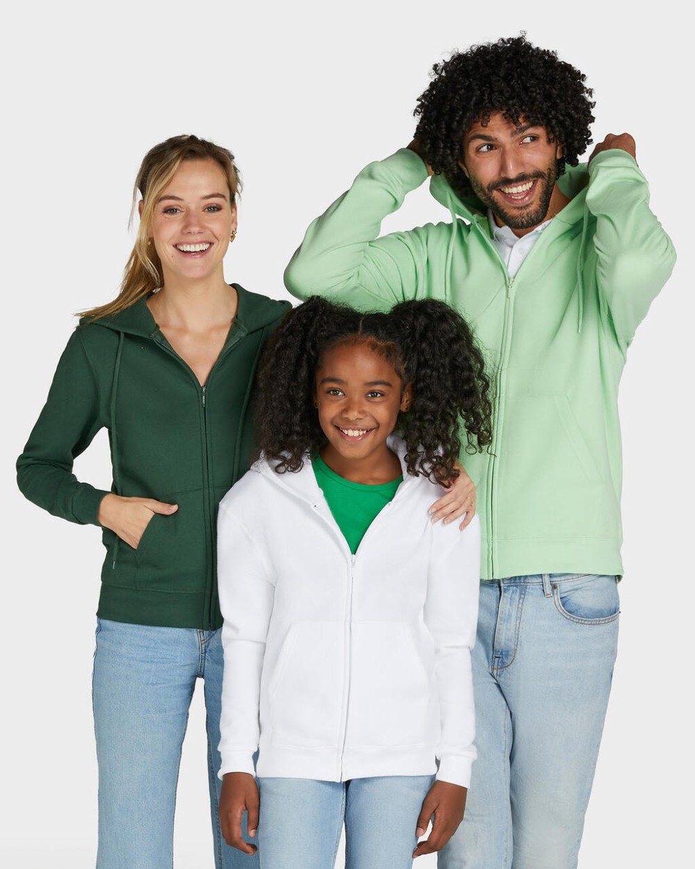 Sweaters & hoodies SG CLOTHING Hooded Full Zip Men voor bedrukking &amp; borduring