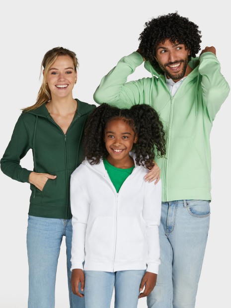 Sweat-shirts à personnaliser SG CLOTHING Hooded Full Zip Men 