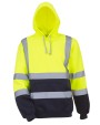 Sweaters & hoodies YOKO Hi-Vis sweater met capuchon voor bedrukking &amp; borduring