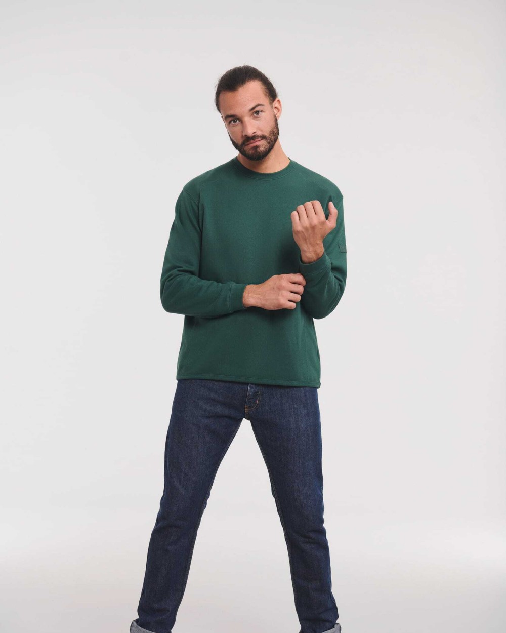 Sweaters & hoodies RUSSELL Heavy Duty ronde hals sweater voor bedrukking &amp; borduring