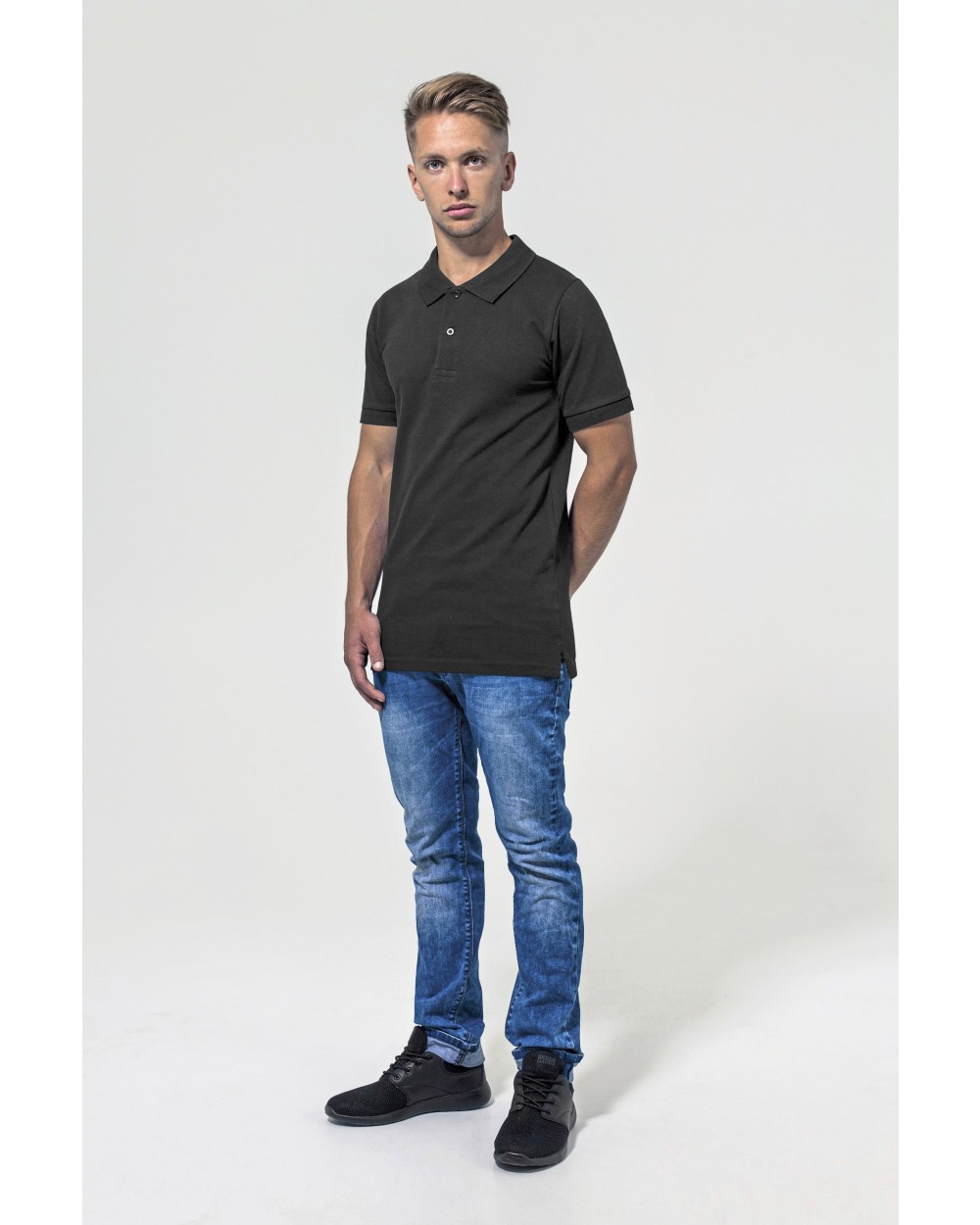 BUILD YOUR BRAND Polo Piqué Shirt Poloshirts personalisierbar