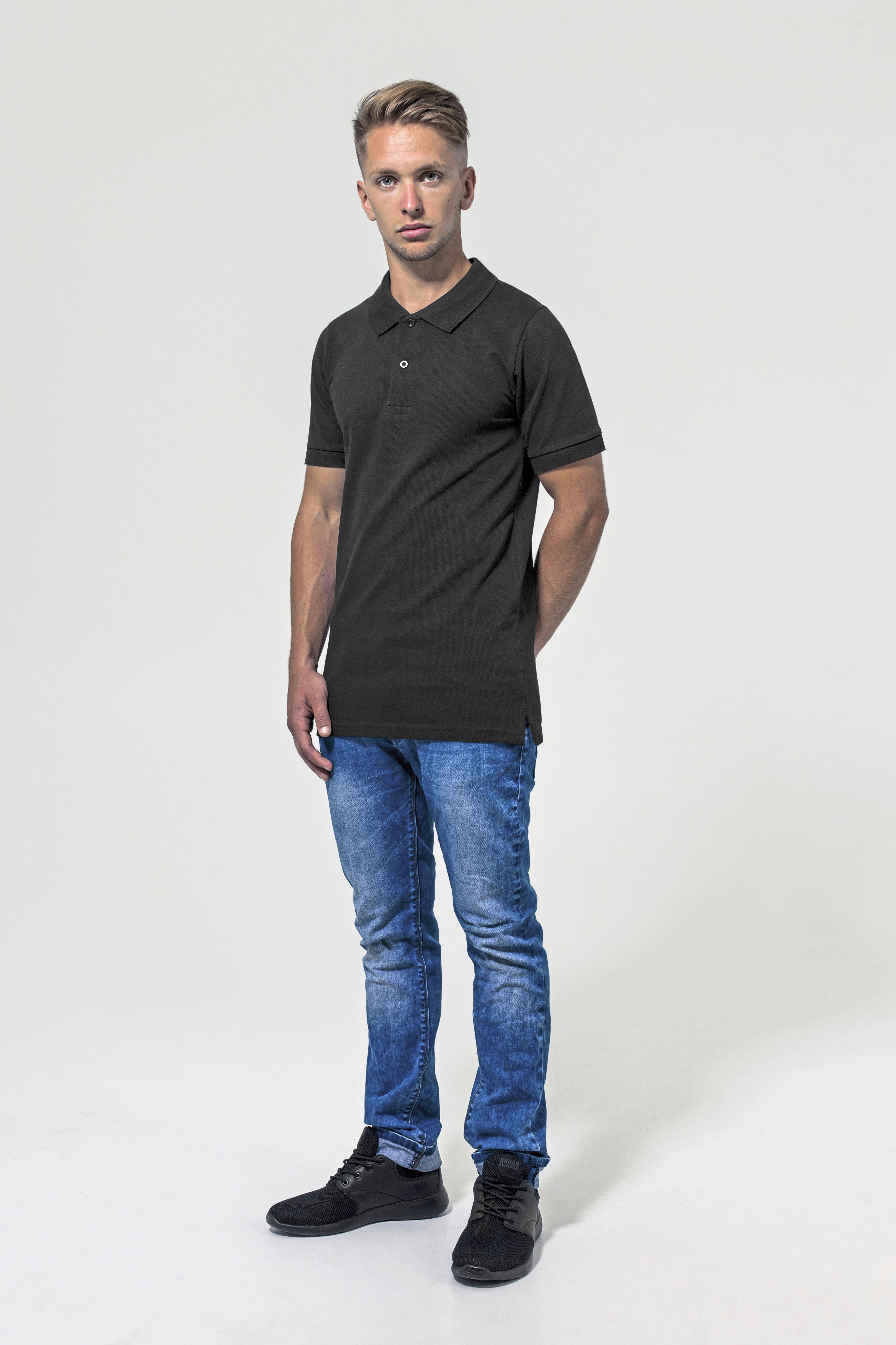 Polos personnalisable BUILD YOUR BRAND Polo Piqué Shirt