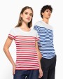 T-Shirts personnalisable KARIBAN T-shirt marin col rond Bio femme