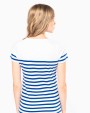 T-Shirts personnalisable KARIBAN T-shirt marin col rond Bio femme