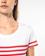 T-Shirts personnalisable Kariban T-shirt marin col rond Bio femme