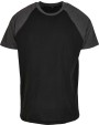 BUILD YOUR BRAND RAGLAN CONTRAST TEE T-Shirts personalisierbar