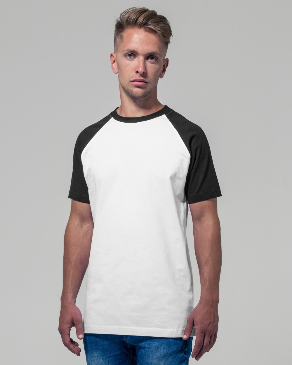 T-Shirts personnalisable BUILD YOUR BRAND RAGLAN CONTRAST TEE