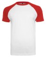 T-Shirts personnalisable BUILD YOUR BRAND RAGLAN CONTRAST TEE