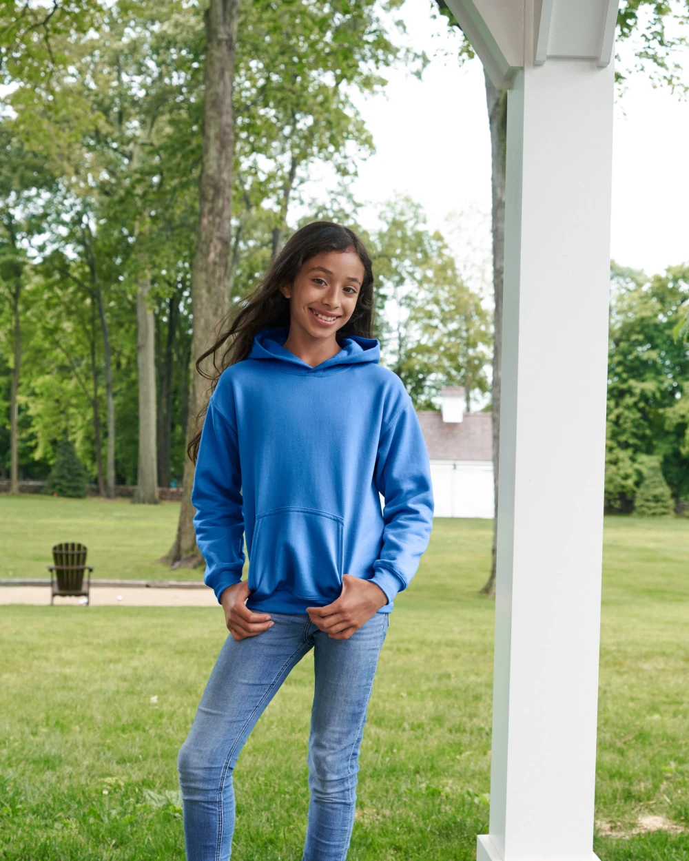 GILDAN Heavy Blend™ Classic Fit Youth Hooded Sweatshirt Sweatshirts personalisierbar
