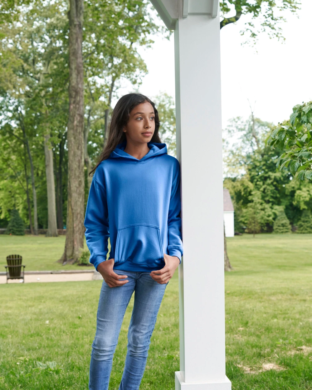GILDAN Heavy Blend™ Classic Fit Youth Hooded Sweatshirt Sweatshirts personalisierbar