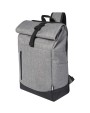 4DO Hoss 15,6" GRS recycelter Rolltop Laptop-Rucksack 12L Taschen personalisierbar