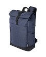 4DO Hoss 15,6" GRS recycelter Rolltop Laptop-Rucksack 12L Taschen personalisierbar