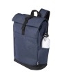 4DO Hoss 15,6" GRS recycelter Rolltop Laptop-Rucksack 12L Taschen personalisierbar