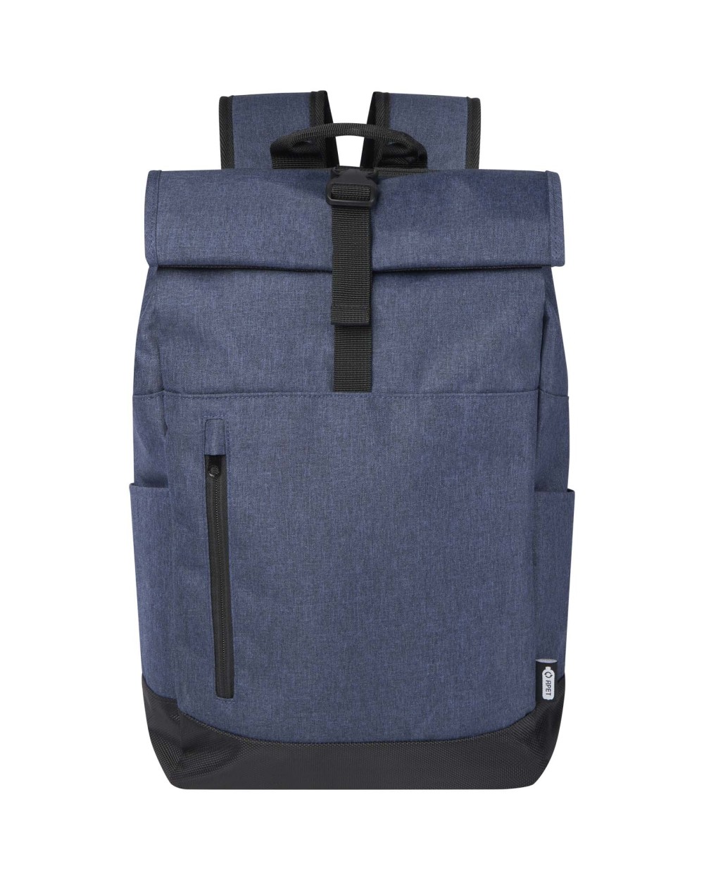 4DO Hoss 15,6" GRS recycelter Rolltop Laptop-Rucksack 12L Taschen personalisierbar