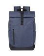 4DO Hoss 15,6" GRS recycelter Rolltop Laptop-Rucksack 12L Taschen personalisierbar