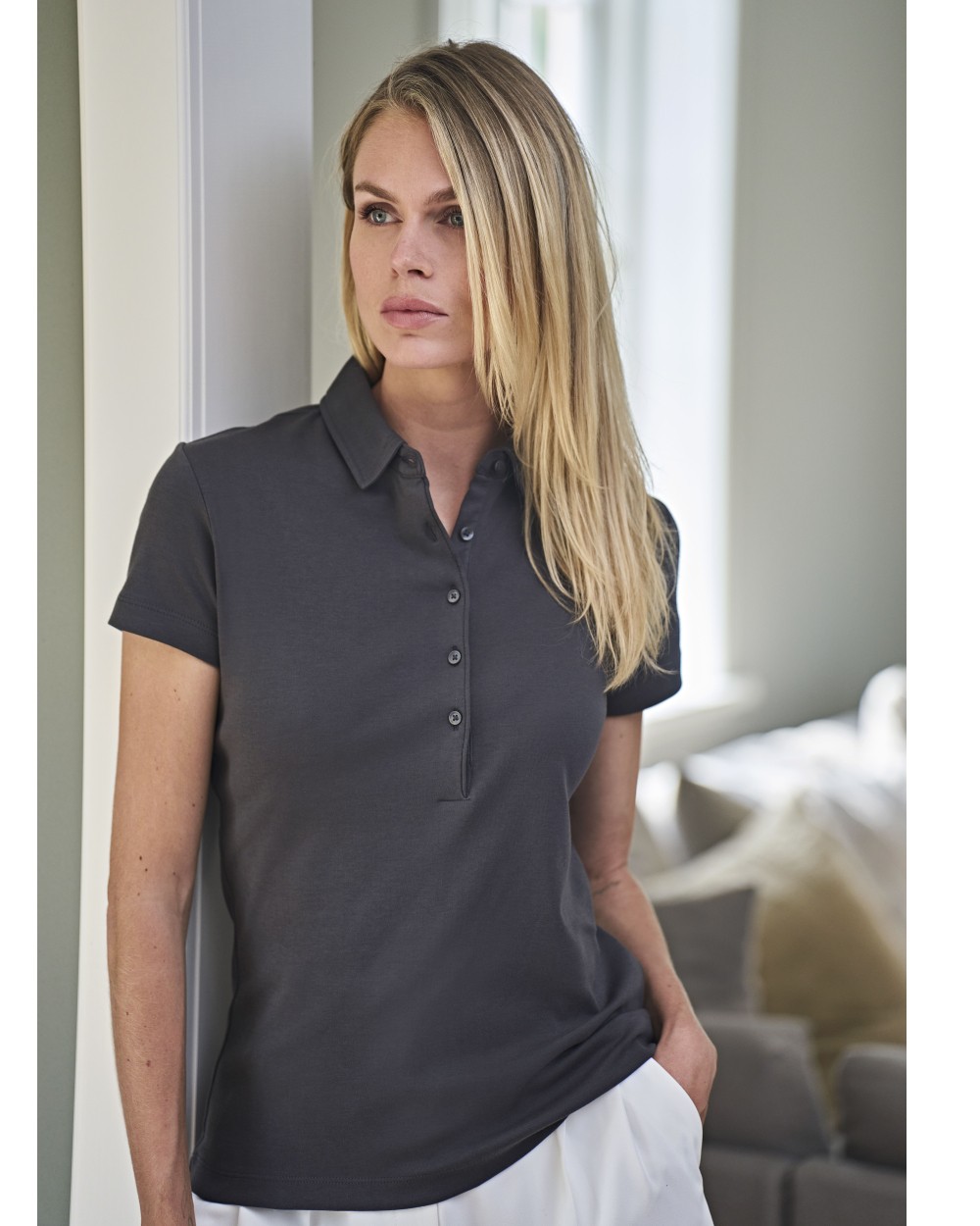 TEE JAYS LADIES PIMA COTTON POLO Poloshirts personalisierbar