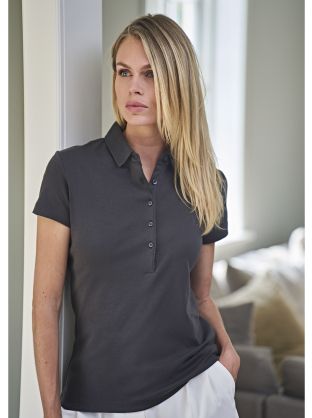 LADIES PIMA COTTON POLO
