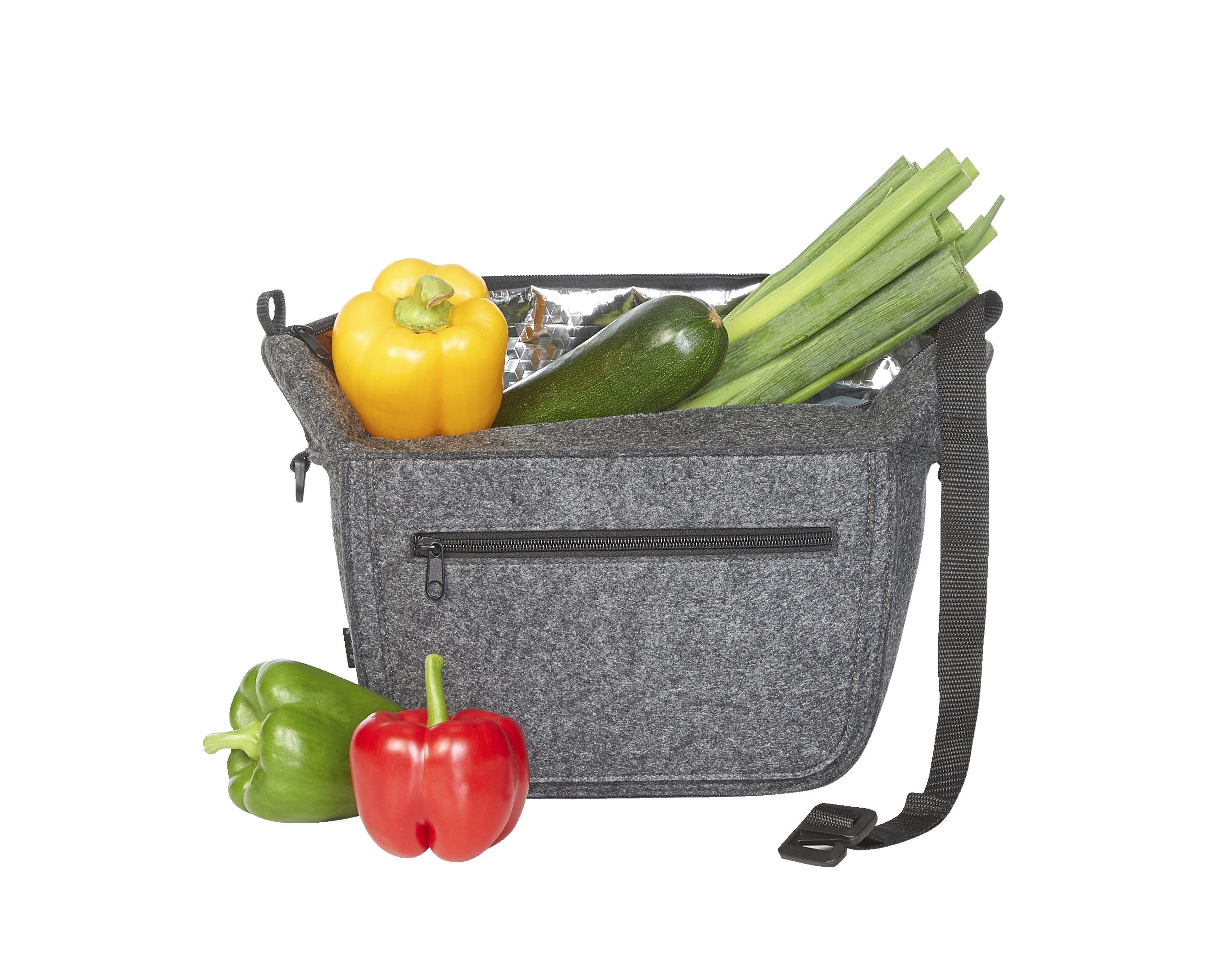 Sacs & Bagagerie personnalisable HALFAR Felt Lunchbag Softbasket