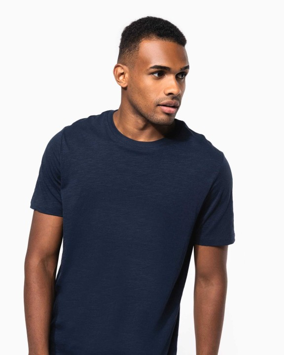 T-Shirts personnalisable KARIBAN T-shirt slub écoresponsable col rond manches courtes homme