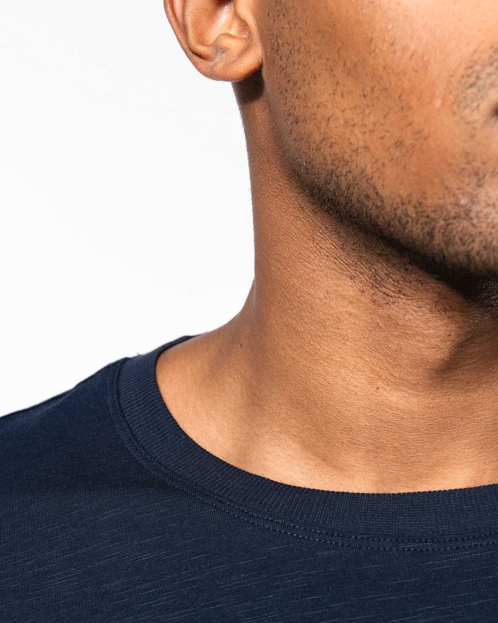 T-Shirts personnalisable KARIBAN T-shirt slub écoresponsable col rond manches courtes homme