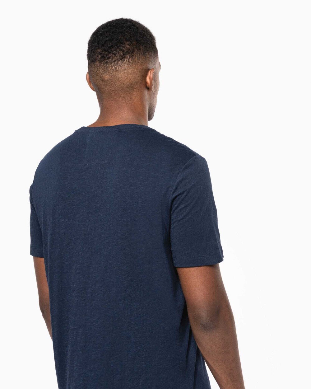 T-Shirts personnalisable KARIBAN T-shirt slub écoresponsable col rond manches courtes homme