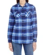 BURNSIDE Women's Woven Plaid Flannel Shirt Hemden personalisierbar