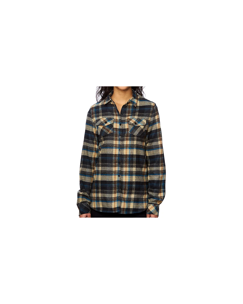 Hemden BURNSIDE Women`s Woven Plaid Flannel Shirt voor bedrukking &amp; borduring