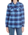BURNSIDE Women's Woven Plaid Flannel Shirt Hemden personalisierbar