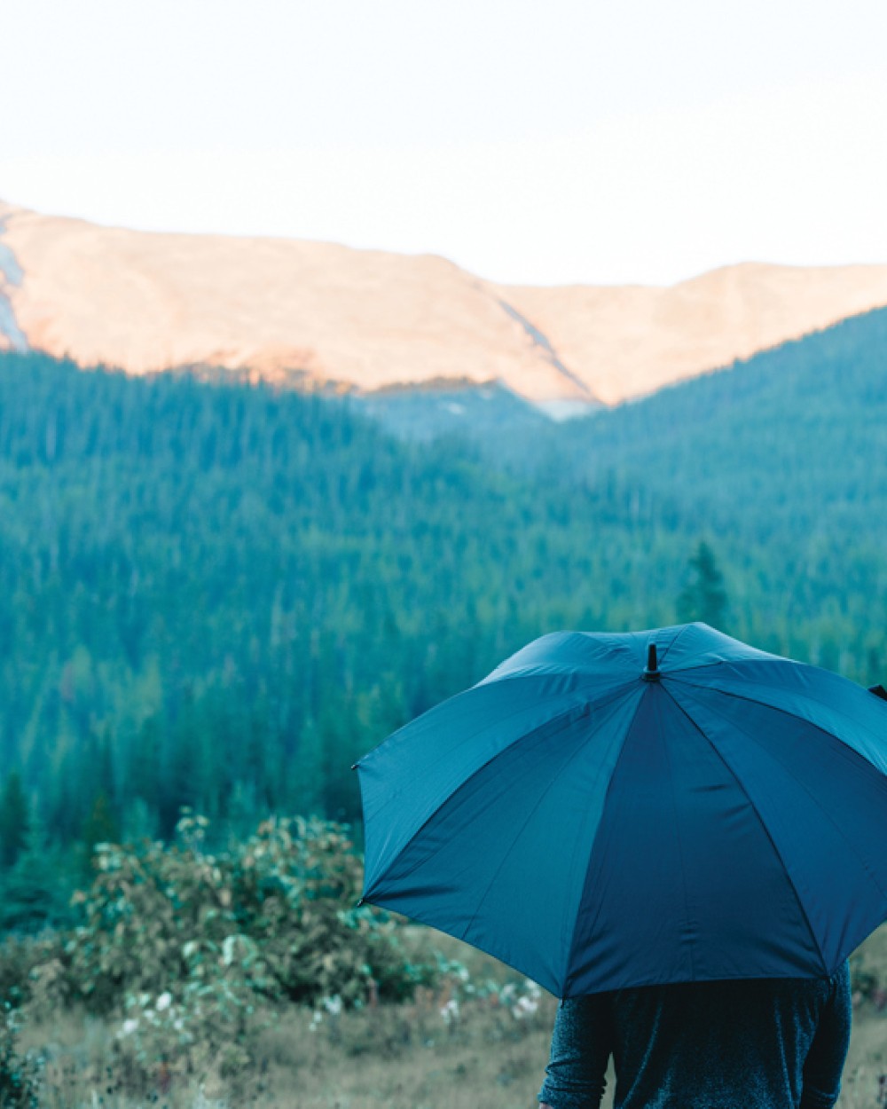 SWISS PEAK Swiss Peak Aware™ Ultra-light manueller 25” Alu Schirm Regenschirme personalisierbar