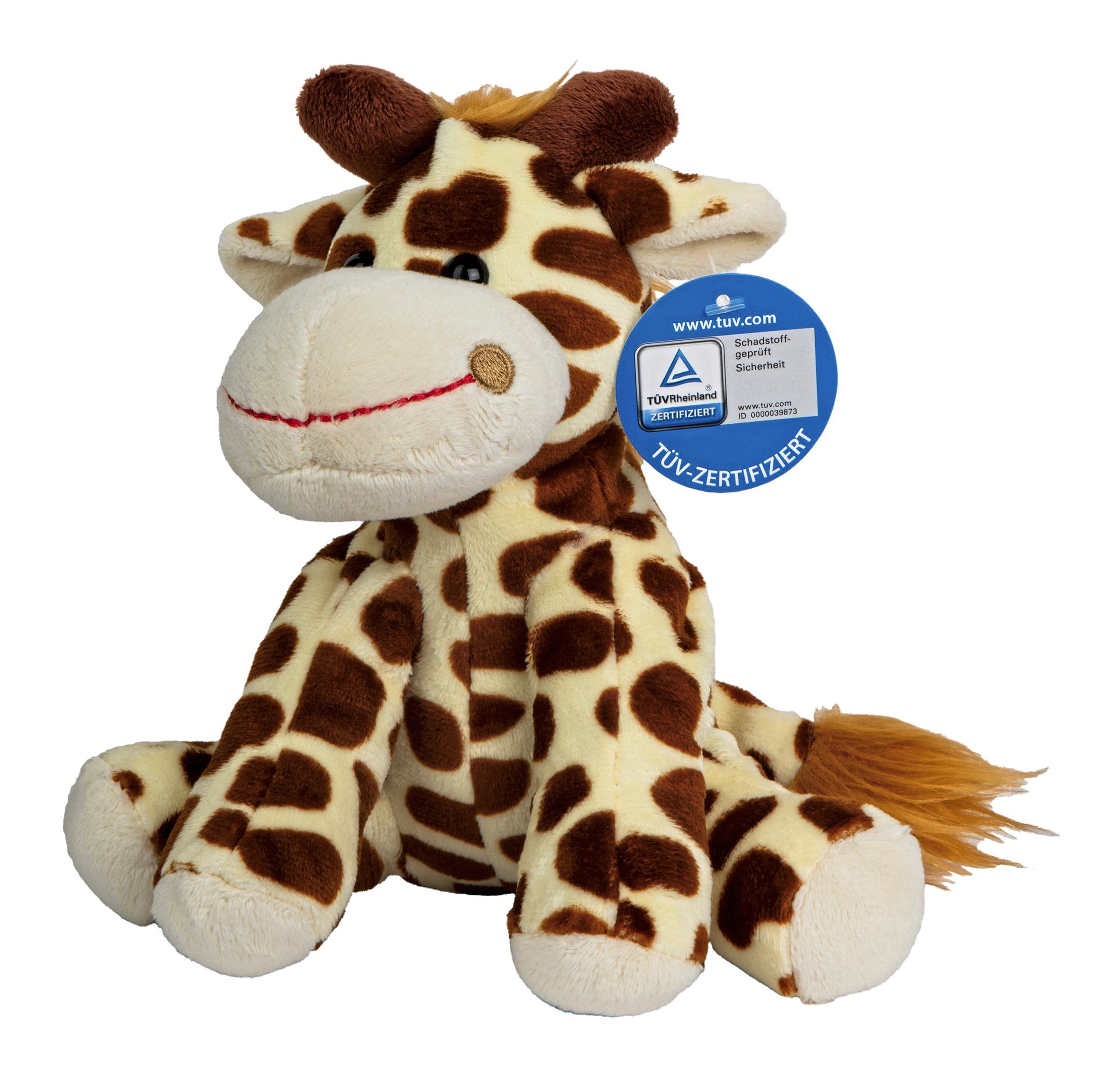 Benodigdheden MBW MiniFeet® Zoo Animal Giraffe Gabi voor bedrukking &amp; borduring